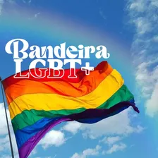 Bandeira Lgbt+ (90x150cm, Poliéster) Bandeira Lgbt Foto mini 2
