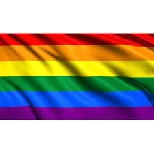 Bandeira Lgbt Gay Arco Iris Gls - 1,50x0,90mt Foto mini 2