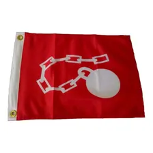 Bandeira Nautica Corrente Bola Barco Lancha 22x33cm Foto mini 1