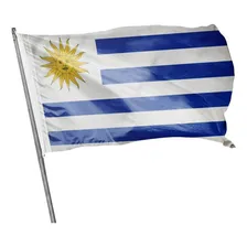 Bandeira Uruguai 1,50x0,90mt Dupla Face Foto mini 1