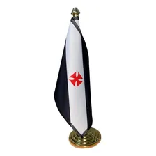 Bandeira Vasco Da Gama De Mesa Com Mastro Foto mini  3