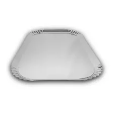 Bandeja Canto Crespo 39x24x2 Aço Inox Foto mini  3