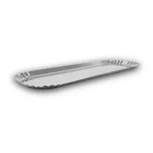 Bandeja Canto Crespo 45x15x2 Aço Inox Foto mini 4