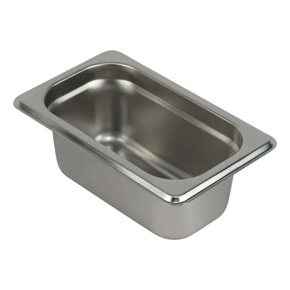 Bandeja Cuba Evandroshop Cuba 1/9 - 100ml Inox De Aço Inoxidável Foto 1