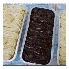 Bandeja Embalagem Alumínio Bolo Inglês Mello S/ Tampa C/100 Foto mini 3