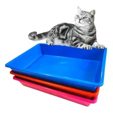 Bandeja Higiênica Gatos Roedores Sanitário Plástico Areia Foto mini 1