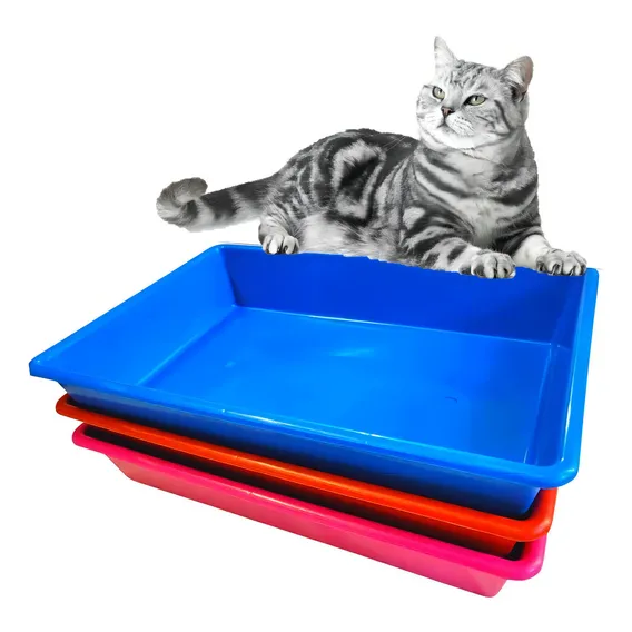 Bandeja Higiênica Gatos Roedores Sanitário Plástico Areia Foto 1