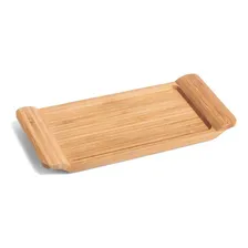 Bandeja Multiuso Para Servir Em Bambu Welf Bt-02833 Foto mini 1
