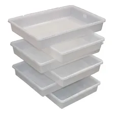 Bandeja Plastica Açougue 18 Lt Pead Congelamento 40 X 60 Cm Foto mini  3
