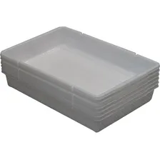 Bandeja Plastica Açougue 18 Lt Pead Congelamento 40 X 60 Cm Foto mini  2