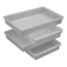 Bandeja Plastica Açougue 18 Lt Pead Congelamento 40 X 60 Cm Foto mini 4