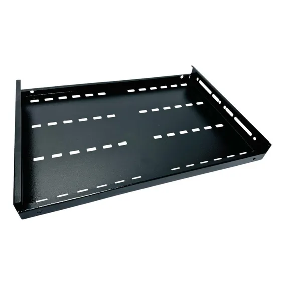 Bandeja Prateleira 1u X 500mm Fixa 4 Pontos Rack Servidor 19 Foto 1
