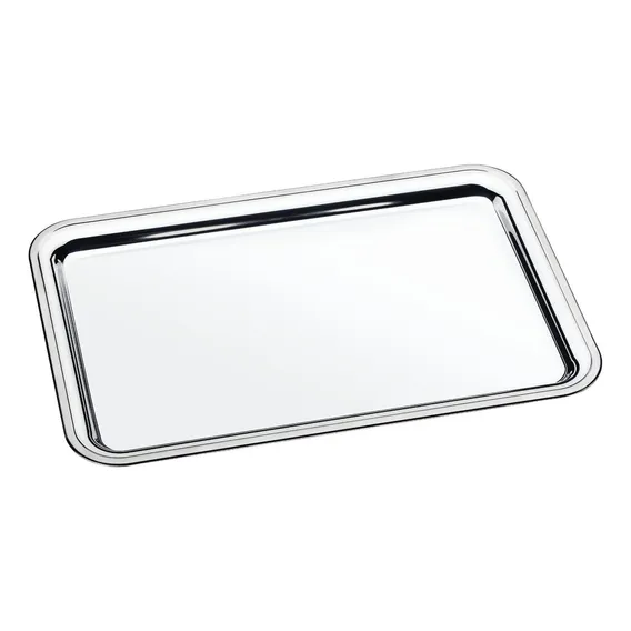 Bandeja Retangular Buena Em Aço Inox 49x33 Cm Tramontina Foto 1