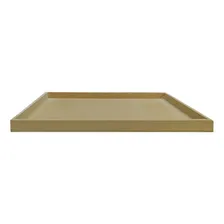 Bandeja Retangular Decoração Festa 30,5x20,5x2 Kit 15un Mdf Cor Cru Foto  mini 1