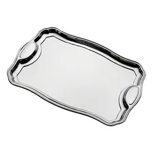 Bandeja Retangular Tramontina Classic Inox - 49x35cm Cor Aço Inox Foto mini 1