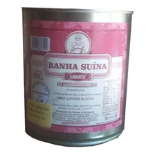 Banha Na Lata Xavante 800g / Gordura De Porco/ Banha SuĂna Foto mini 1