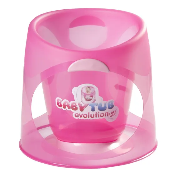 Banheira Babytub Evolution Rosa Candy 0 Á 8 Meses Foto 1