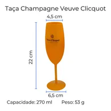 Banheira Champanheira Laranja + 2 Taças Champanhe Espumante Foto mini 3