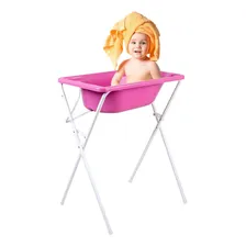 Banheira Com Suporte Hércules - Rosa Foto mini 4