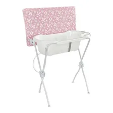 Banheira Com Trocador Tutti Baby Floripa Essencial - Rosa Foto mini 2