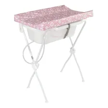Banheira Com Trocador Tutti Baby Floripa Essencial - Rosa Foto mini 4