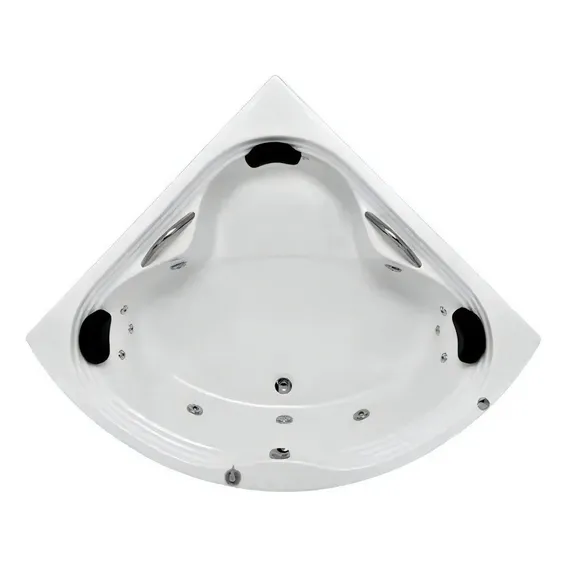 Banheira De Canto 135x135 6 Jatos Aquecedor Hidromassagem 110v/220v Foto 1