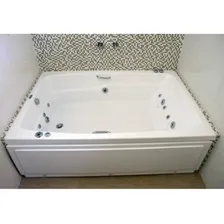 Banheira Dupla 170cm Standard Acrilbath Ouro Fino Cor Branco Foto  mini 1