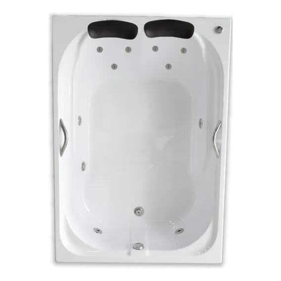 Banheira Dupla Itálica Paraty Com Hidro Aquecedor Digital Primavera Banheiras Cor Branco 110v/220v Foto 1