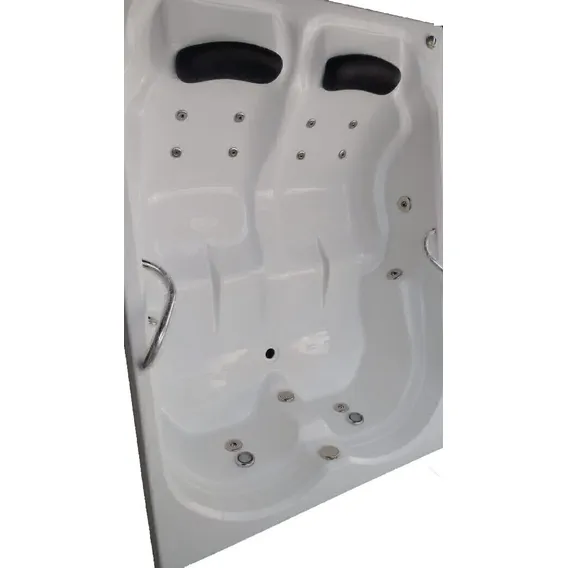 Banheira Hidromassagem Dupla 1,80 X 1,40 Completa Ozônio 220v Foto 1