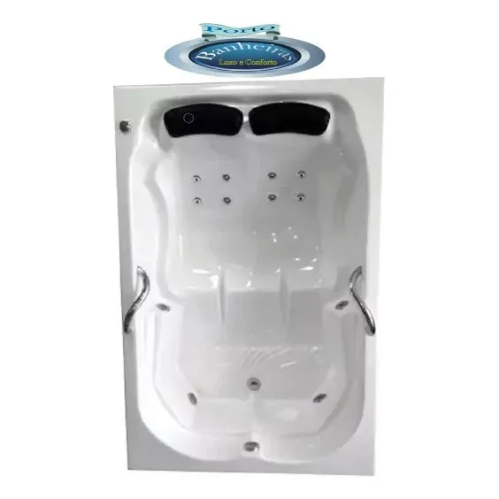 Banheira Hidromassagem Dupla Bomba 2 Cv-14 Bicos, Aquecedor 220v Foto 1