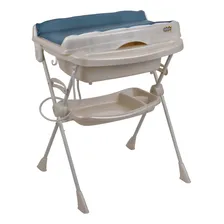 Banheira Infantil Burigotto Splash Com Suporte E Trocador Foto mini 1