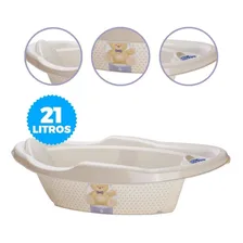 Banheira Infantil PlĂĄsutil 21l Urso-amĂȘndoa Azul - 008433 Foto mini 1