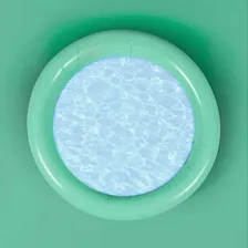 Banheira Inflável 28l Infantil Bebe Piscina Mor Verde Foto mini  2
