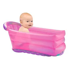Banheira Inflável Bath Buddy Rosa - Multikids Baby Foto mini 3
