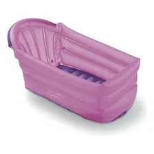 Banheira Inflável Bath Buddy Rosa - Multikids Baby Foto mini 1