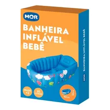 Banheira InflĂĄvel De BebĂȘ Azul - Mor Foto mini 3