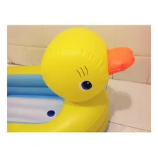 Banheira Inflável Para Bebê Pato Amarelo Love Foto mini  2