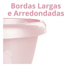 Banheira Ofurô Banho Bebê 0-6m Recém-nascido Adoleta Cor Rosa Majestic Foto mini 4