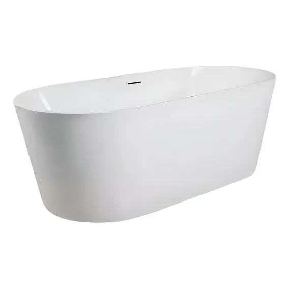 Banheira ofur么 Sollux Estilo Vitoriano JL609 de 1.7m x 80cm x 60cm branca Foto 1