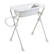 Banheira Para BebĂȘ Com Suporte Branco - Burigotto Foto mini 1