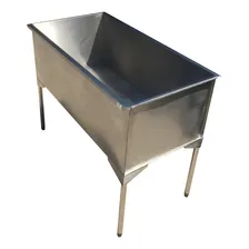 Banheira Profissional Inox P/ Banho E Tosa, Veterinaria Foto mini 2
