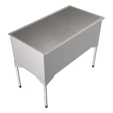 Banheira Profissional Inox P/ Banho E Tosa, Veterinaria Foto mini 1