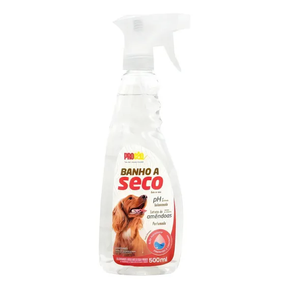 Banho A Seco Para Cães Adultos E Filhotes Elimina Odor 200ml Fragrância Banho A Seco Foto 1