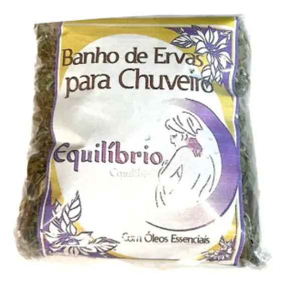 Banho Ervas EquilÃbrio Alecrim Guiné Sal Eucalipto Alfazema Foto 1