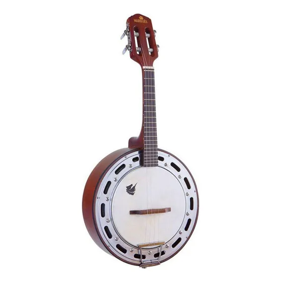 Banjo Marquês Acústico Baj-87ctsac Castanho Fosco Foto 1