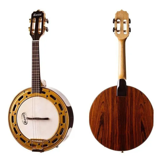 Banjo Rozini Profissional Elétrico Jacaranda Rj12elnj Foto 1