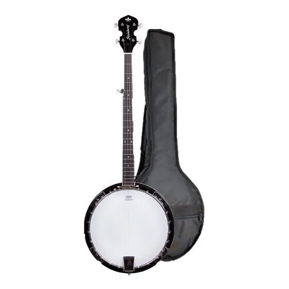 Banjo Strinberg Wb50 Mogno Pele Remo Weatherking Com Bag Foto 1