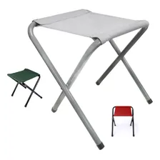 Banqueta Banquinho Cadeira Dobravel Camping Praia E Pesca Foto  mini 1