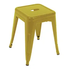 Banqueta Em Aço Industrial - Mor Amarelo Foto  mini 1