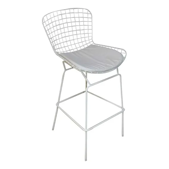 Banqueta Figueres Bertoia Branca Foto 1